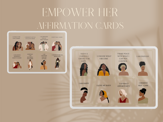 Empower Her Affirmation Cards – A Self-Love Experience