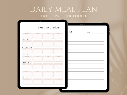 BLUSH DAILY MEAL PLAN | DIGITAL DOWNLOAD