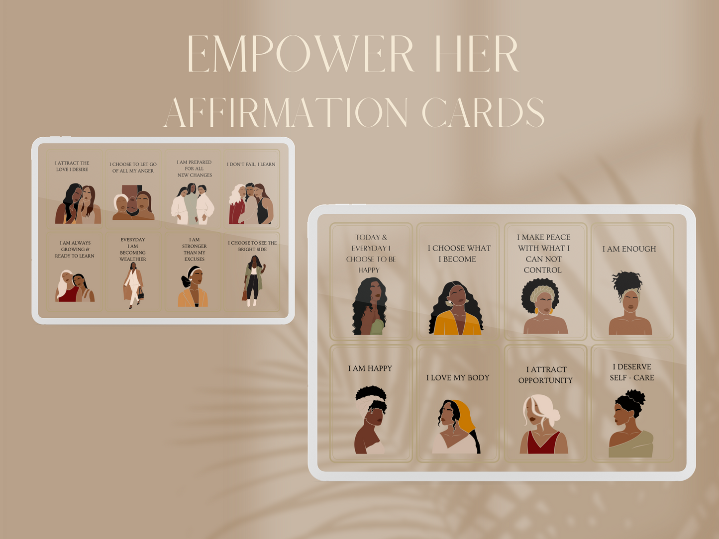 EMPOWER HER AFFIRMATION CARDS | DIGITAL DOWNLOAD